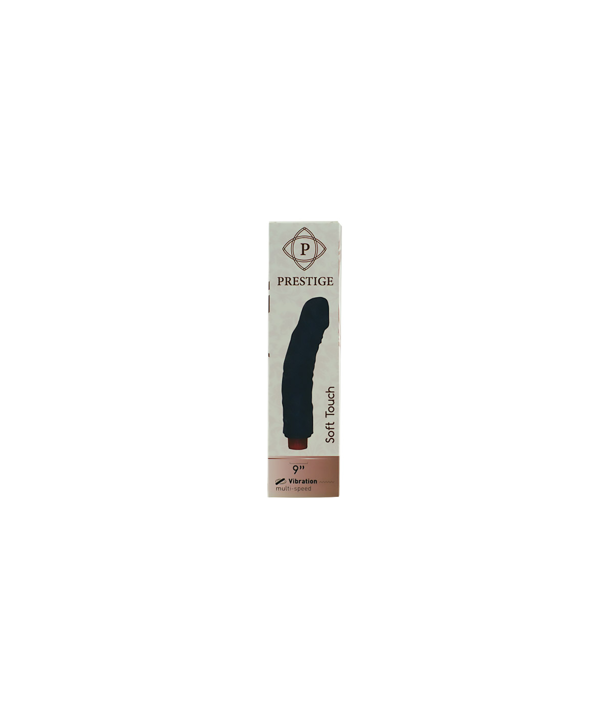 Prestige soft touch Vibratore Realistico Black Mamba 23cm