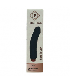 Prestige soft touch Vibratore Realistico Black Mamba 23cm